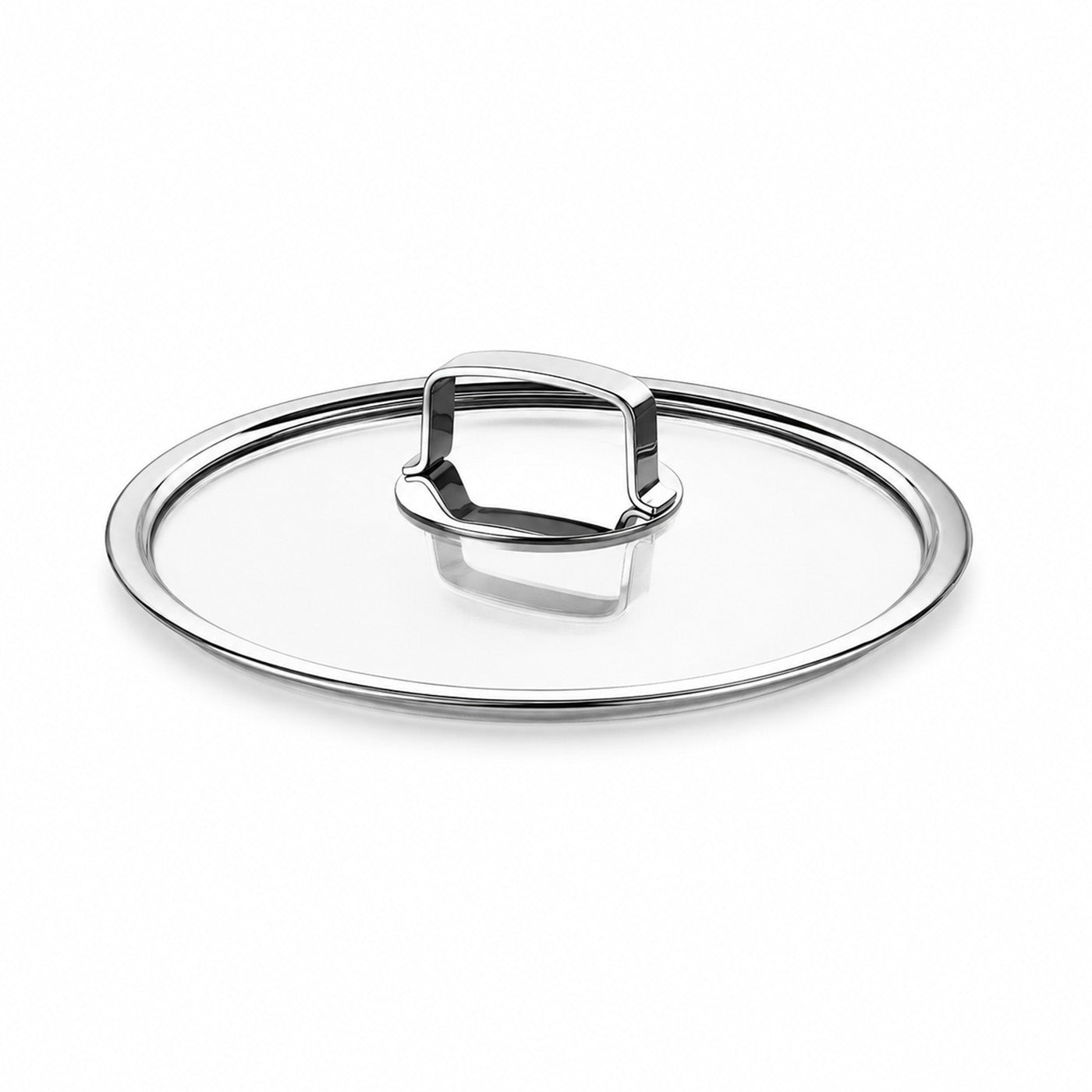 BRA Cookware Signature Stainless Steel and Glass Professional Lid, 7-Inch