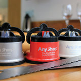 AnySharp Knife Sharpener Pro, Cream