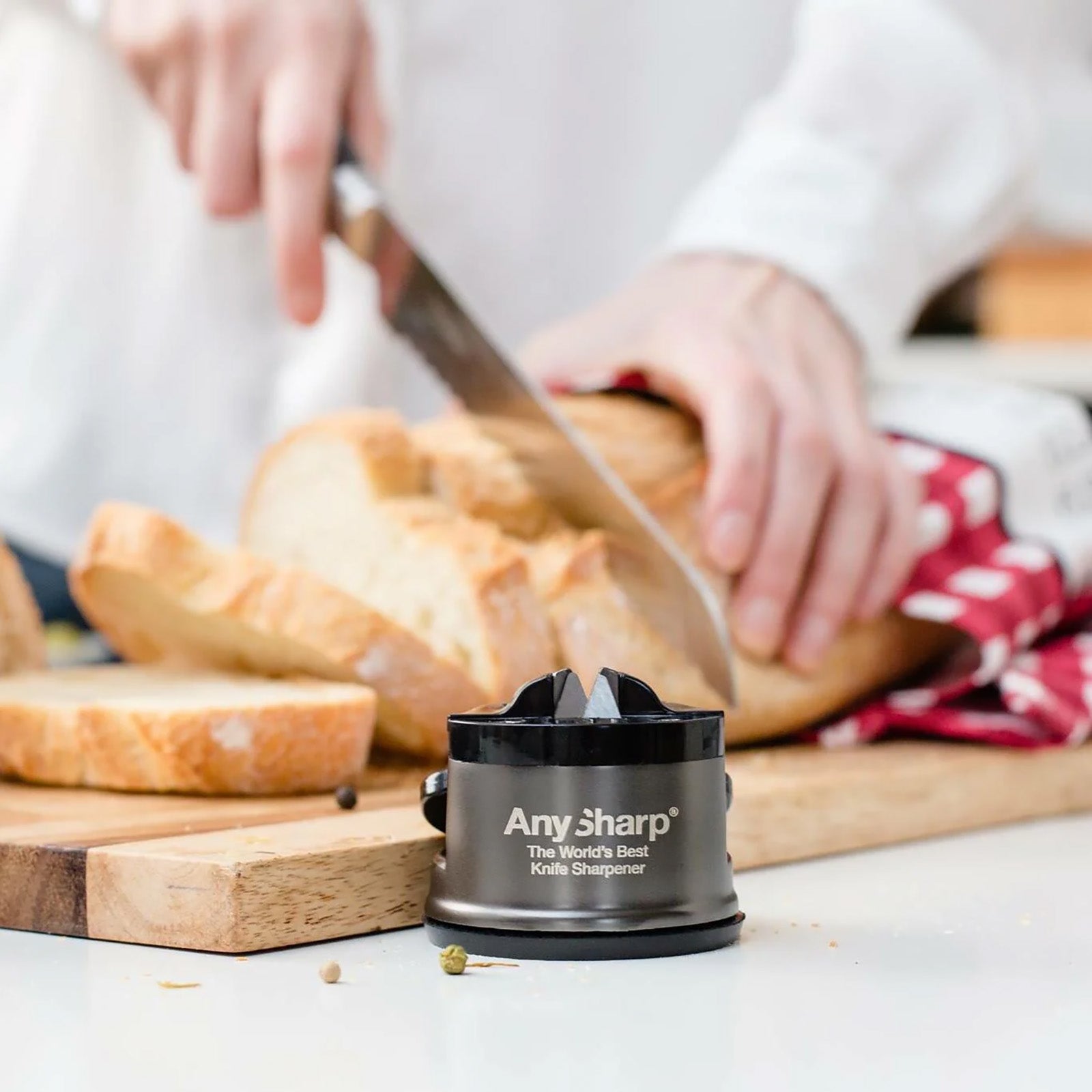 AnySharp Knife Sharpener Chef, Wolf