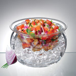 Prodyne Dips on Ice Acrylic Dip Bowl, 16 ounce