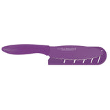 KAI Pure Komachi 2 5.75-Inch Scalloped Sandwich and Bagel Knife with Sheath