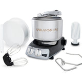 Ankarsrum Original Stand Mixer – 7L Stainless Bowl – Swedish Bread & Dough Mixer with Attachments, Black Chrome