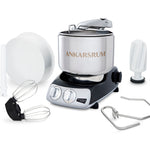 Ankarsrum Original Stand Mixer – 7L Stainless Bowl – Swedish Bread & Dough Mixer with Attachments, Black Diamond