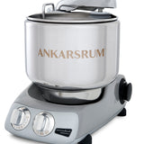 Ankarsrum Original Stand Mixer – 7L Stainless Bowl – Swedish Bread & Dough Mixer with Attachments, Jubilee Silver