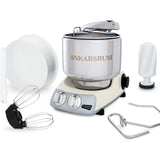 Ankarsrum Original Stand Mixer – 7L Stainless Bowl – Swedish Bread & Dough Mixer with Attachments, Light Creme