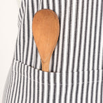 KAF Home Metro Stripe D-Ring Apron