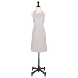 KAF Home Metro Stripe D-Ring Apron, Pewter