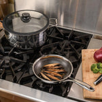 Frieling Black Cube 8 Inch Stainless/Nonstick Hybrid Fry Pan