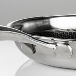 Frieling Black Cube 8 Inch Stainless/Nonstick Hybrid Fry Pan