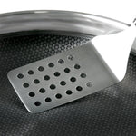 Frieling Black Cube 12-1/2 Inch Stainless/Nonstick Hybrid Wok