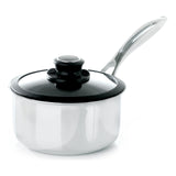 Frieling Black Cube Hybrid Quick Release 2.5 Quart Saucepan, 8-Inch