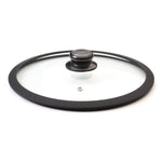 Frieling Black Cube Cookware Lid with Silicone Edges, 8-Inch