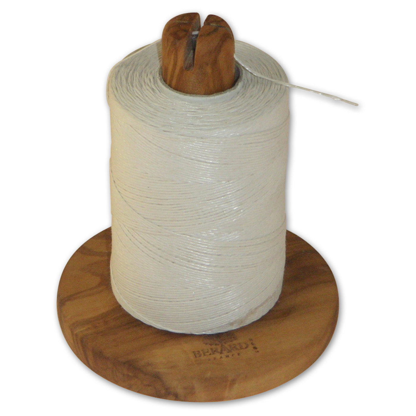 Berard France Olive Wood Handcrafted Butchers Twine Holder & Cutter