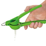 Cilio Aluminum Limetta Lime Squeezer, Green