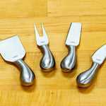 Cilio Piave 4 Piece Cheese Knife Set, Stainless Steel