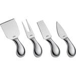 Cilio Piave 4 Piece Cheese Knife Set, Stainless Steel
