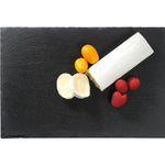 Cilio Slate Serving Board for Cheese and Appetizers, Round, 11.8-Inch