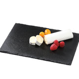 Cilio Slate Serving Board for Cheese and Appetizers, Rectangular, 11.8-Inch  x 7.9-Inch