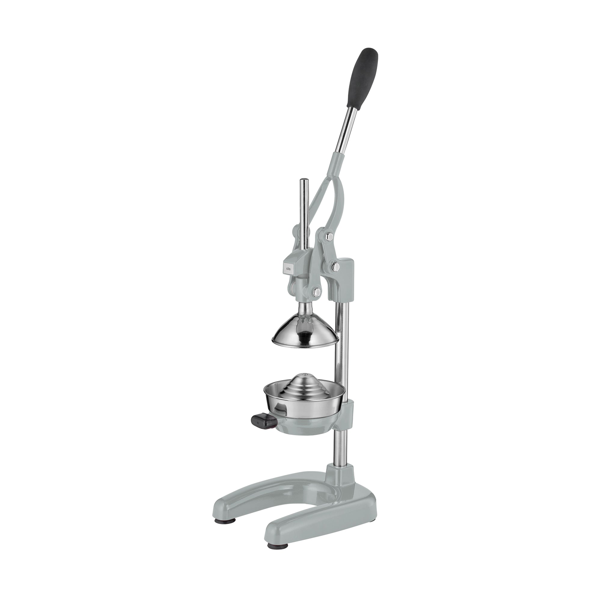 Cilio Commercial Grade Citrus Juice Press, Silver Matte