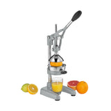Cilio Commercial Grade Citrus Juice Press, Silver Matte