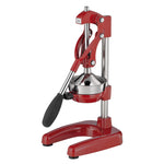 Cilio Amalfi Commercial Grade Manual Citrus Juicer, Extractor, and Juice Press, Red