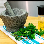 Cilio Goliath Granite Mortar And Pestle Set