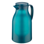 Cilio Monza Premium Insulated Server, Durable Glass Liner, 34 fl. Oz, Matte Turquoise