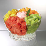 Prodyne Cold Bowl On Ice Chilled Acrylic Serving Bow, 6.5 Quart