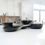 Swiss Diamond CHD 10 Piece Nonstick Cookware Set