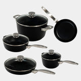 Swiss Diamond CHD 10 Piece Nonstick Cookware Set