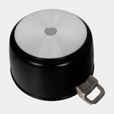 Swiss Diamond CHD Nonstick Stock Pot with Glass Lid, 5.5 qt