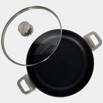Swiss Diamond CHD Nonstick Sauteuse with Glass Lid, 3.7 qt