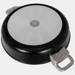 Swiss Diamond CHD Nonstick Sauteuse with Glass Lid, 3.7 qt