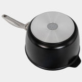 Swiss Diamond CHD Nonstick Saucepan with Glass Lid, 2.2 qt