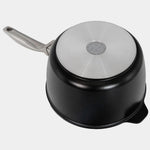 Swiss Diamond CHD Nonstick Saucepan with Glass Lid, 3.2 qt
