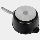 Swiss Diamond CHD Nonstick Saucepan with Glass Lid, 3.2 qt