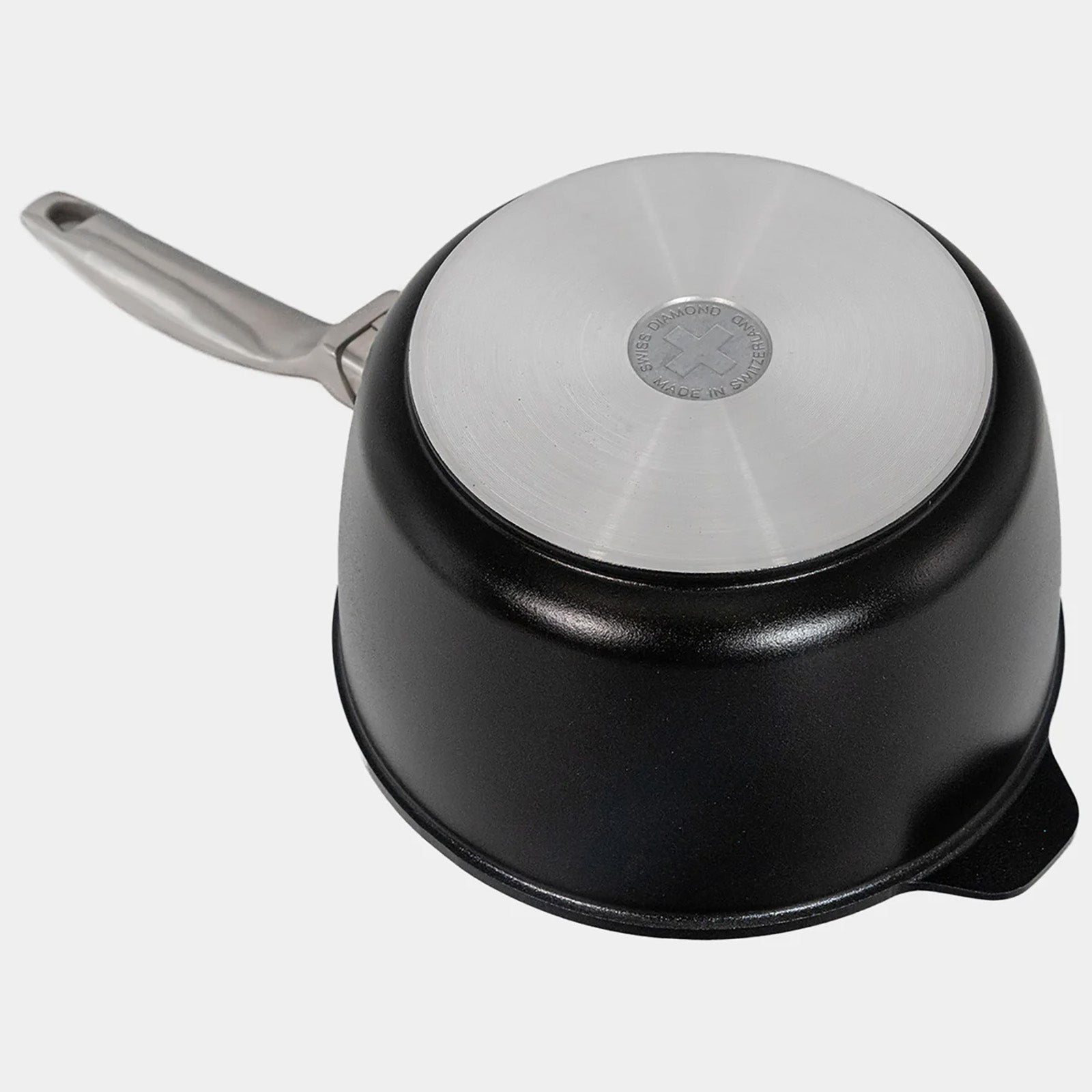 Swiss Diamond CHD Nonstick Saucepan with Glass Lid, 3.2 qt