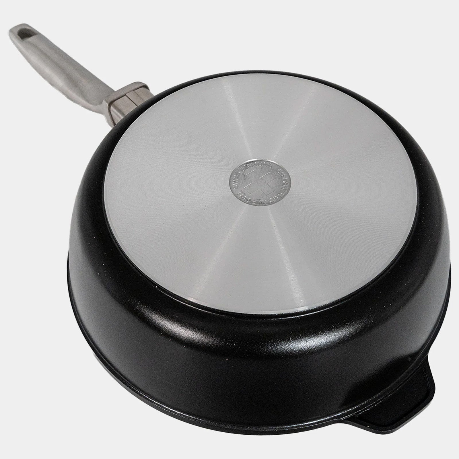Swiss Diamond CHD Nonstick Saute Pan with Glass Lid, 5.8 qt