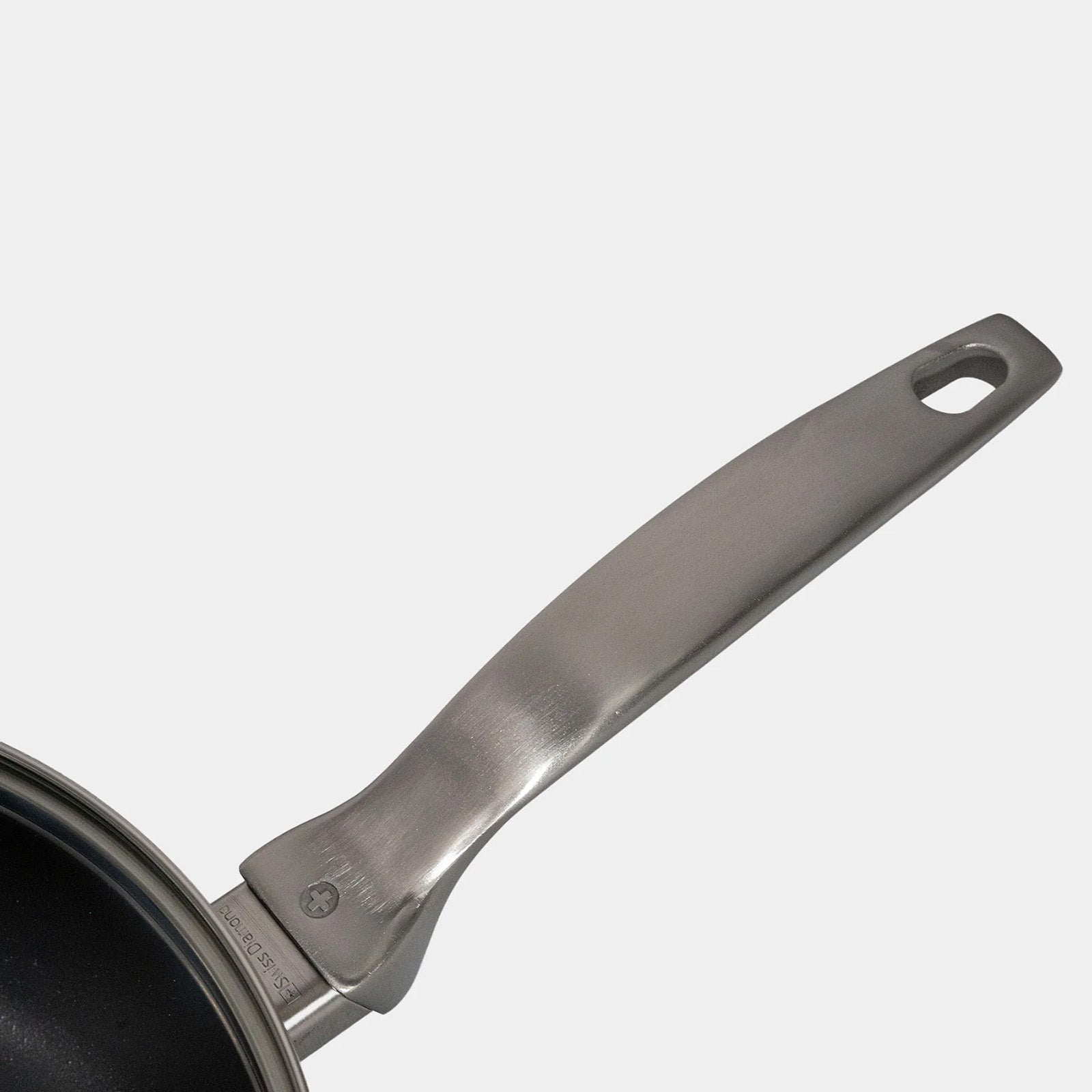 Swiss Diamond CHD Nonstick Saute Pan with Glass Lid, 5.8 qt