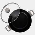Swiss Diamond CHD Nonstick Braiser with Glass Lid, 7.2 qt