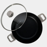 Swiss Diamond CHD Nonstick Braiser with Glass Lid, 7.2 qt