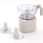 Henning Lee Carla Hall 2-in-1 Cordless Chopper, 4.2 Cup, Mushroom