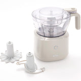 Henning Lee Carla Hall 2-in-1 Cordless Chopper, 4.2 Cup, Mushroom