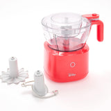 Henning Lee Carla Hall 2-in-1 Cordless Chopper, 4.2 Cup, Tomato