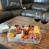 Prodyne Charcuterie On Ice & Deviled Eggs On Ice Platter 2 Piece Serving Set