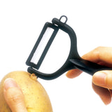 Kyocera Advanced Ceramic Horizontal Y Peeler, Black