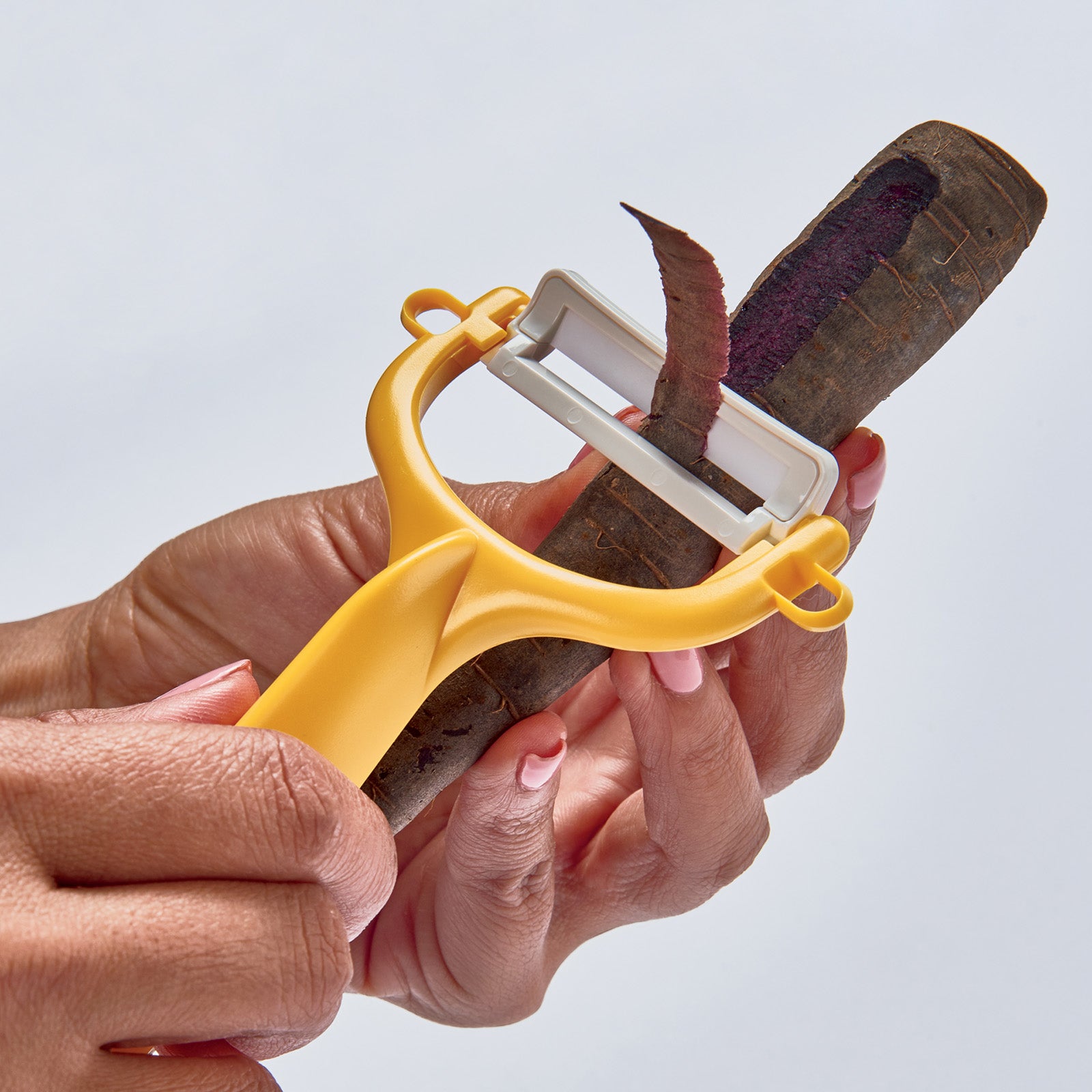 Kyocera Advanced Ceramic Horizontal Y Peeler, Yellow