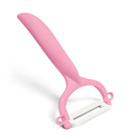 Kyocera Advanced Ceramic Horizontal Y Peeler, Pink