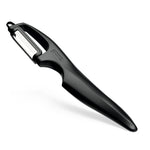 Kyocera Advanced Ceramic Vertical Double Edge Blade Vegetable Peeler, Black