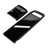 Kyocera Advanced Ceramics Adjustable Wide Slicer w/ Handguard, Black